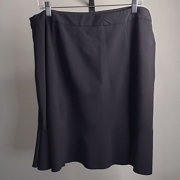 Tracy Evans limit sz 16 black tiered midi skirt - Picture 1 of 7